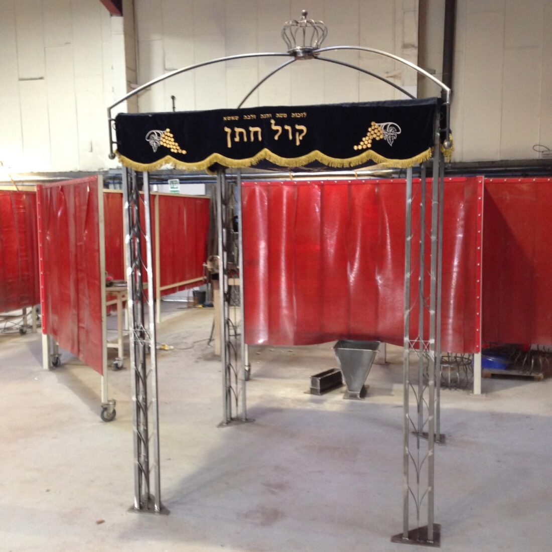 Bespoke Chuppah - Something that does not exist yet. We have been designing and building these since the beginning.