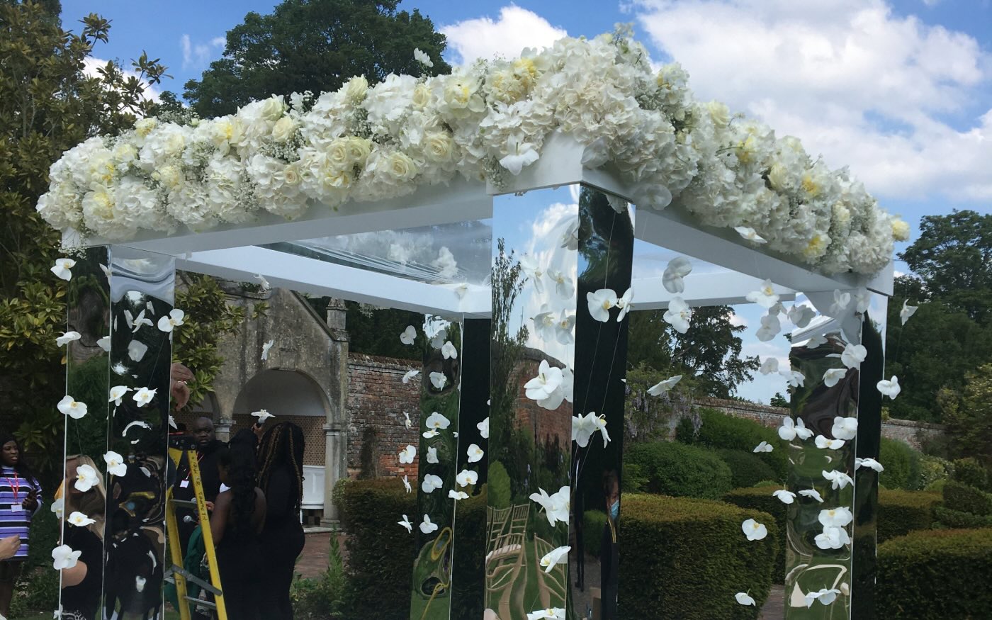 Introducing Our New Mirror Chuppah