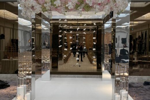 Mirror Chuppah hire